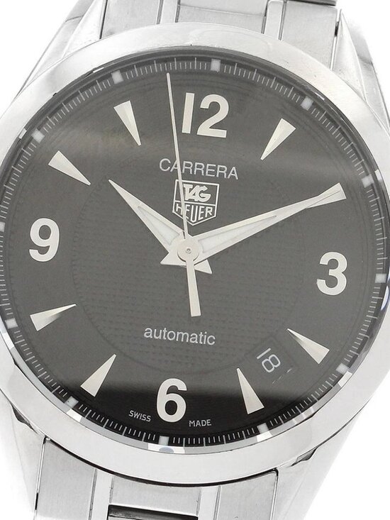 TAG HEUER Carrera WV2211 Caliber 5 black Dial Automatic Men\'s Watch_870172 main image 5